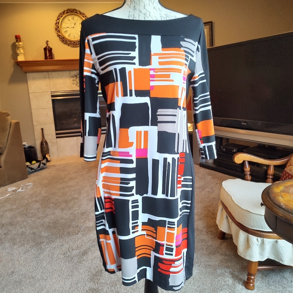 Banana Republic Small Geometric Dress!